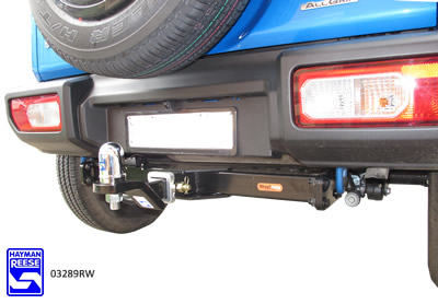 Suzuki Jimny towbar hitch fitted